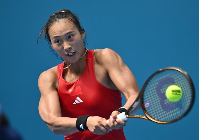 鄭欽文、朱琳包攬網(wǎng)球女單金銀牌