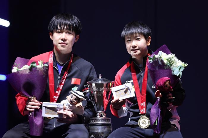 三連冠！王楚欽/孫穎莎奪得世乒賽混雙冠軍