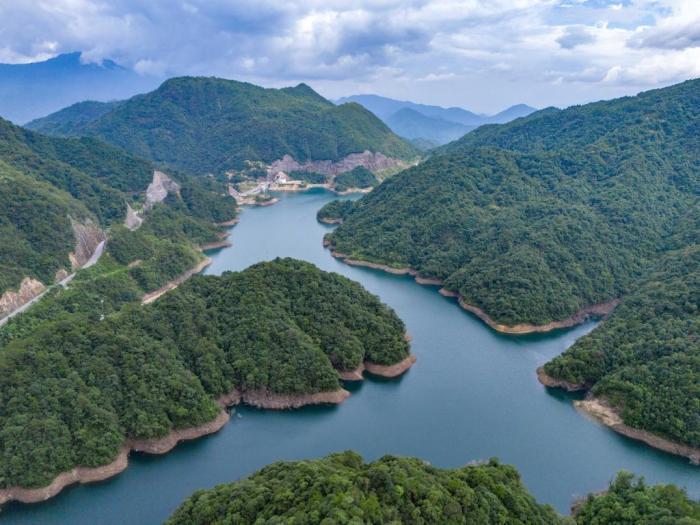 廣西賀州生態(tài)水庫繪就綠色畫卷