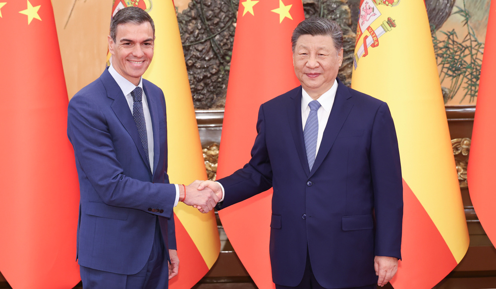 習(xí)近平會(huì)見西班牙首相桑切斯