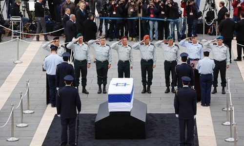 約20國政要代表出席沙龍追悼會(huì)以色列總統(tǒng)致辭