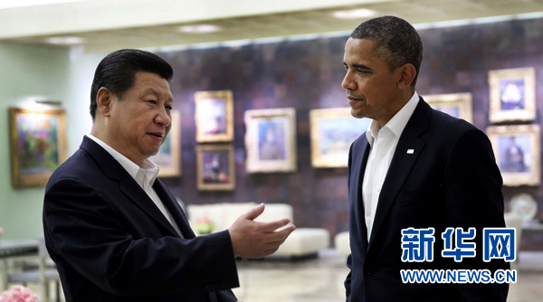 習近平奧巴馬會晤紀實:白天未結(jié)束討論晚宴繼續(xù)