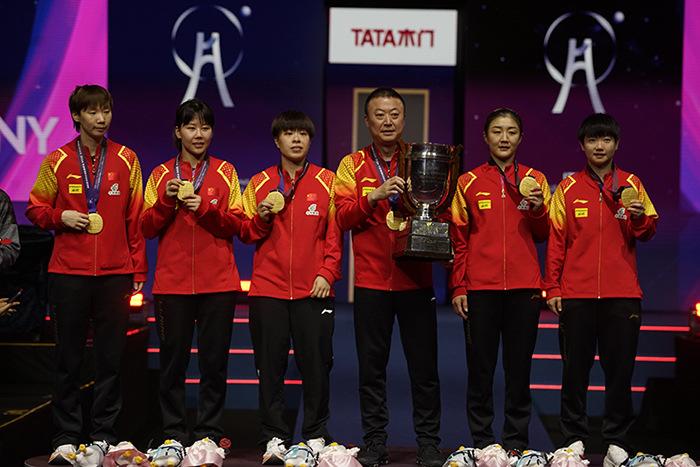 逆轉擊敗日本隊！國乒女隊奪得世乒賽六連冠