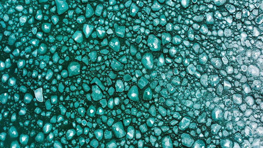 青海湖冰推景觀吸引游客打卡拍照