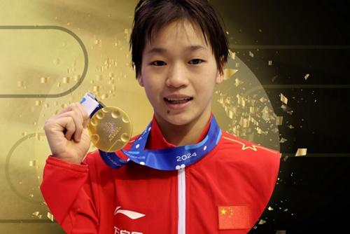 實(shí)至名歸！全紅嬋當(dāng)選年度最佳